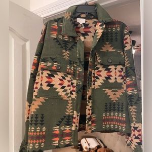 Like New Aztec shacket